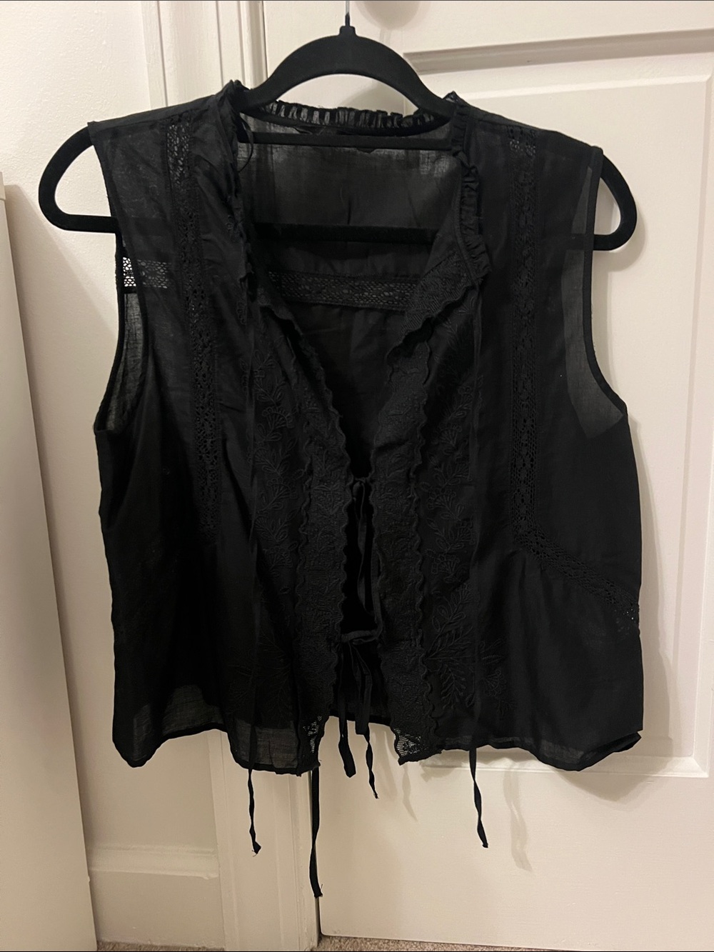 Zara lace top